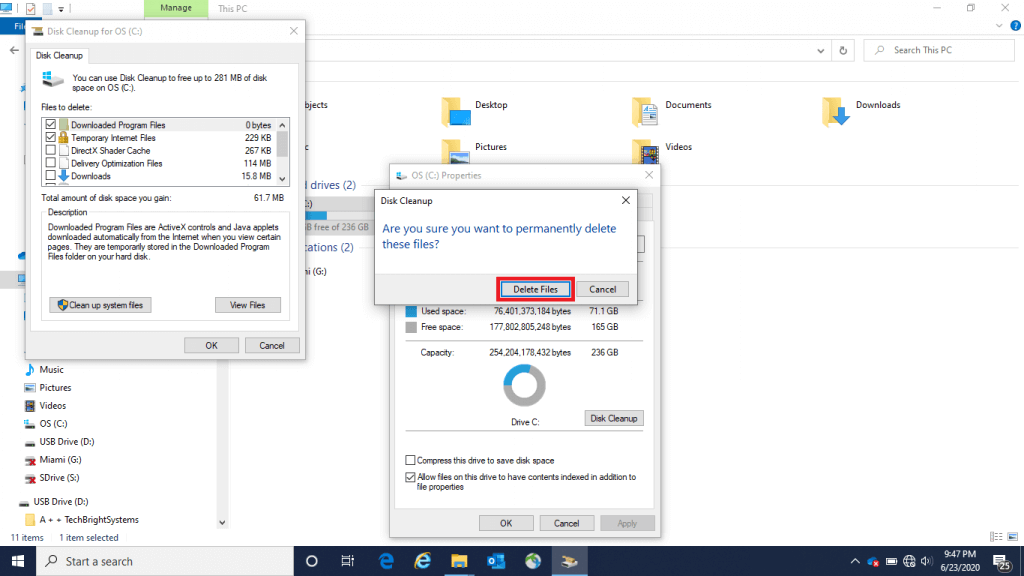 How To Clean Up Hard Drive On Windows - Deleting Files